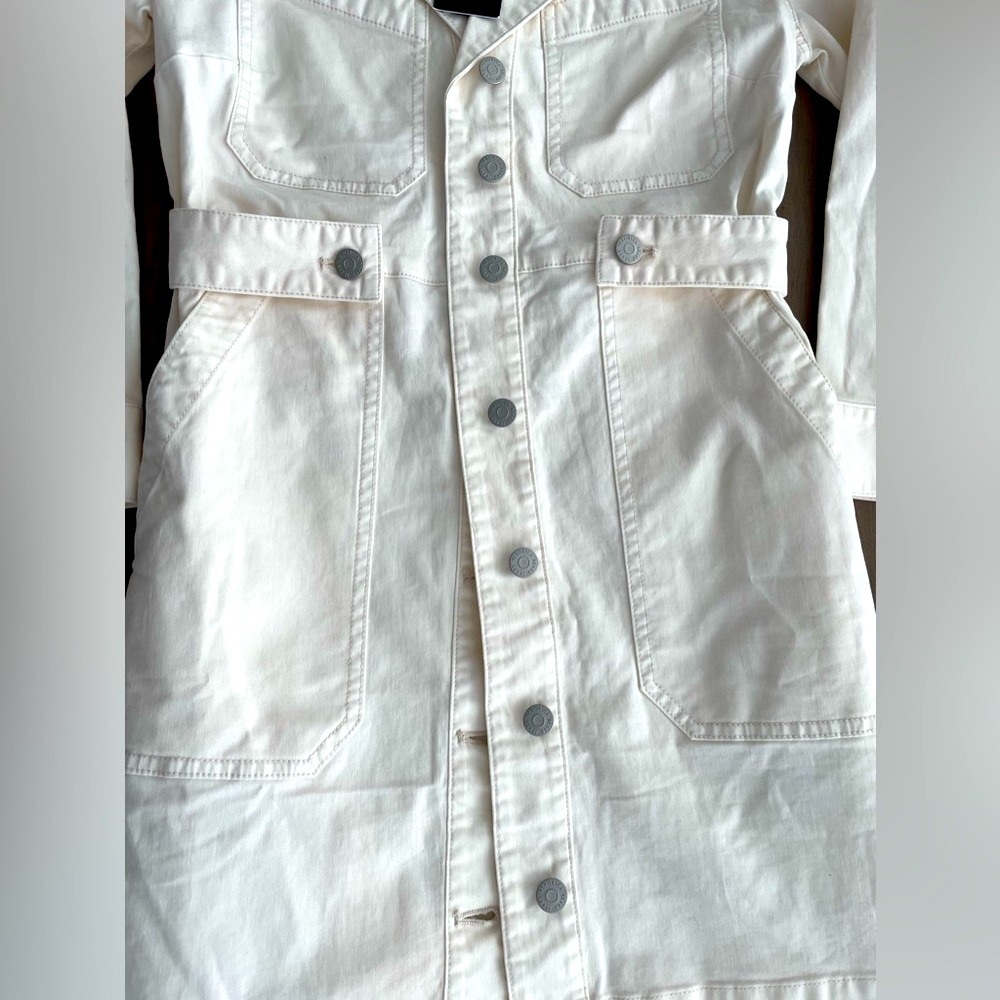 CURRENT SEASON Veronica Beard McKinley dress in ecru NWT - Picture 8 of 9
